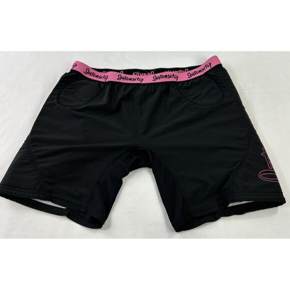 Soffe‎ Intensity Women's XL Black Pink Padded Hook Slide Riding Shorts Softball - Picture 4 of 11